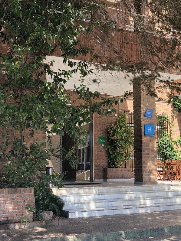 Entrée de l’hébergement