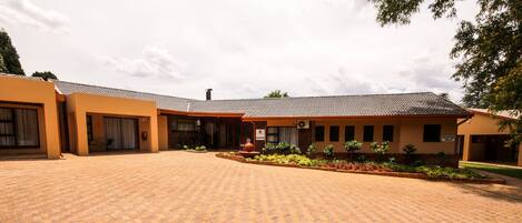 Overnatningsstedets facade