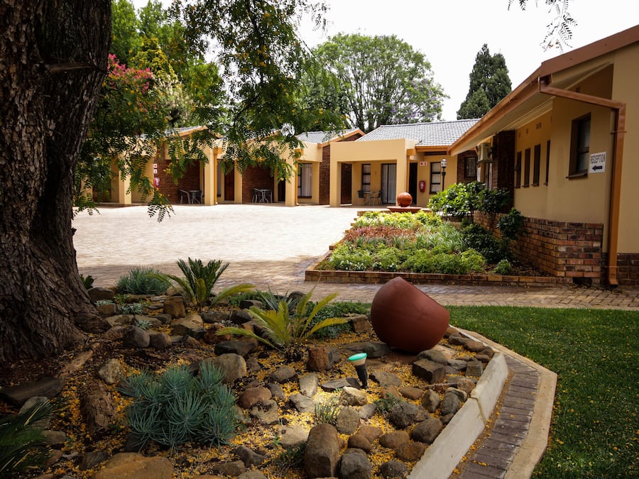 Voorkant van accommodatie