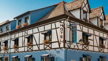 Voorkant van accommodatie