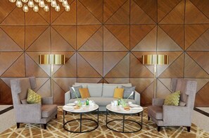 Sala de estar en el lobby