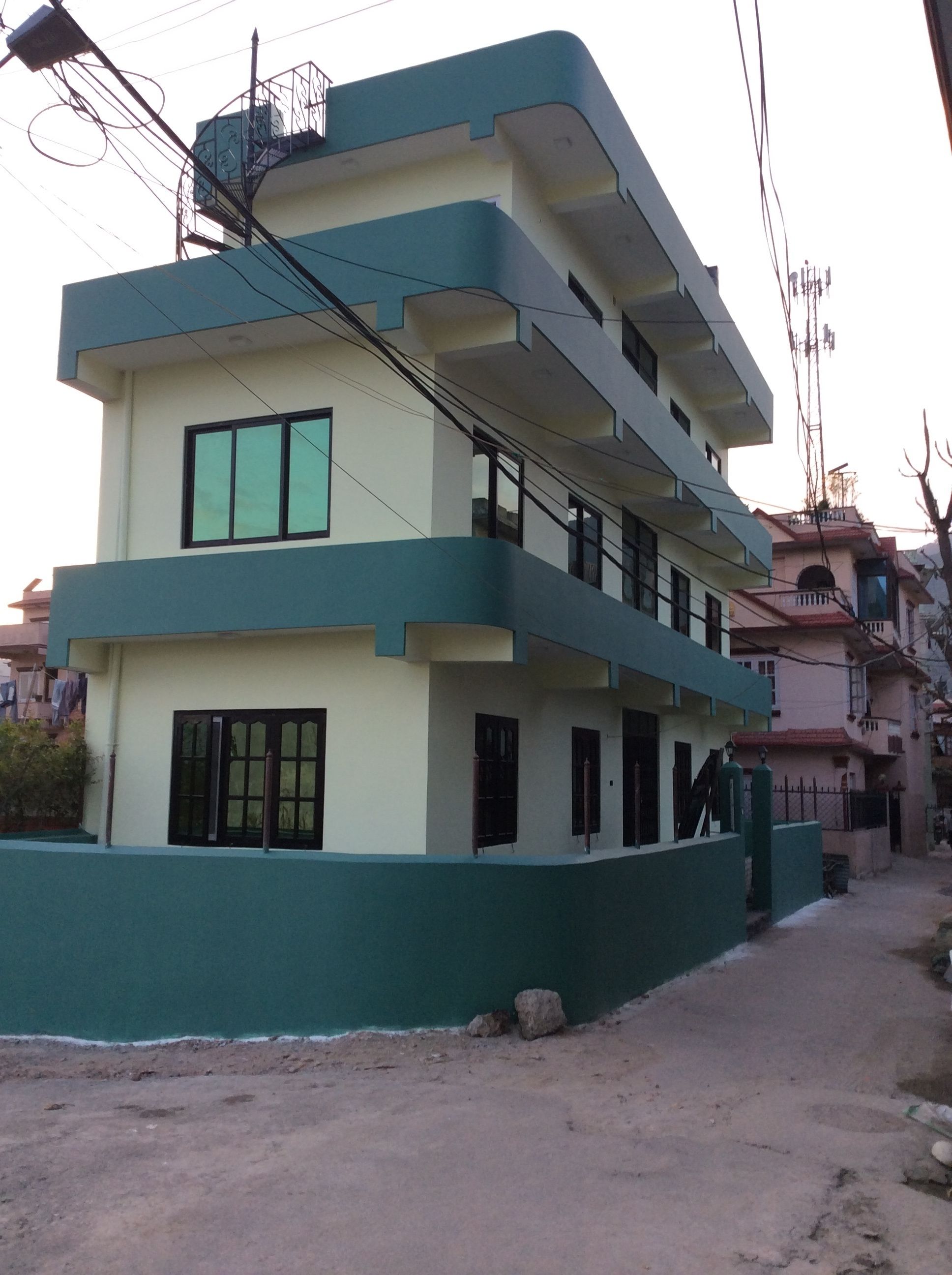 Pemandangan dari properti