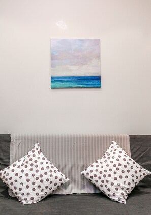 Leilighet – city, 2 soverom, kjøkken | 1 soverom, skrivebord, strykejern/-brett og wi-fi (inkludert)