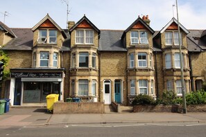 Voorkant van accommodatie