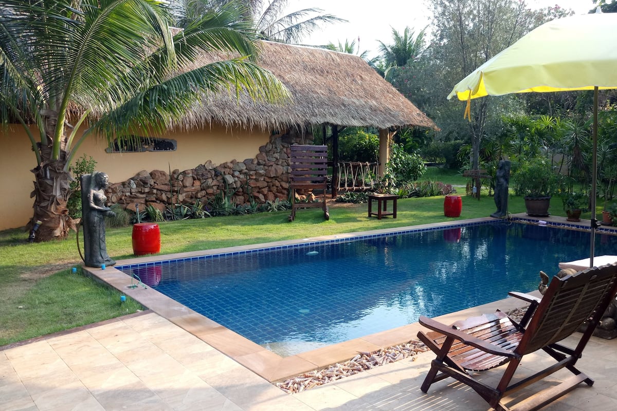 1-Bedroom Villa with Private Pool | テラス / パティオ
