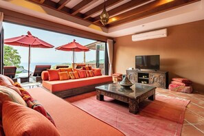 Villa Exclusive, 4 chambres | Coin séjour