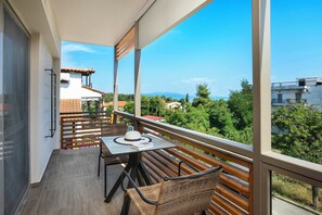 Suite Junior, 1 chambre | Vue depuis le balcon