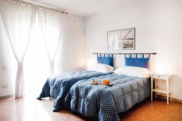 Desk, rollaway beds, free WiFi, bed sheets