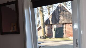 Uitzicht vanuit accommodatie