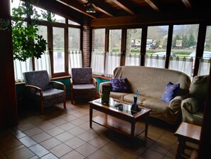 Zona de estar del vestíbulo