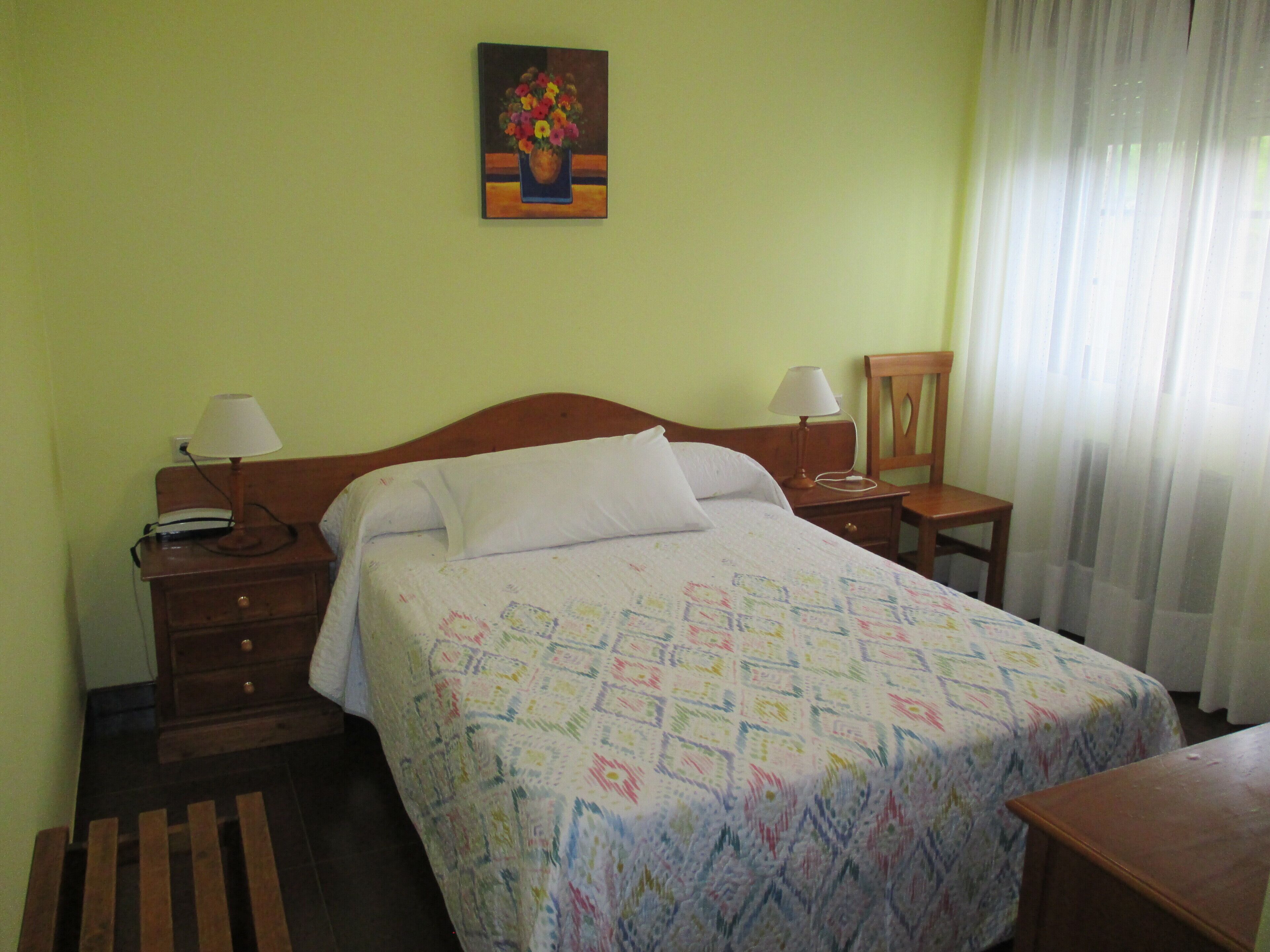 Double Room | Premium bedding, down duvets, desk, laptop workspace