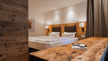 Classic Chalet | Premium bedding, in-room safe, individually decorated, desk
