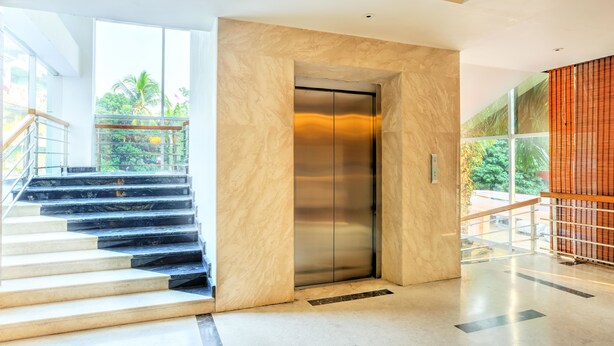 Staircase - Treebo Tryst Grand Bhabendra Alay (Guwahati)