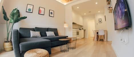 Apartamento, 1 quarto | Sala de estar