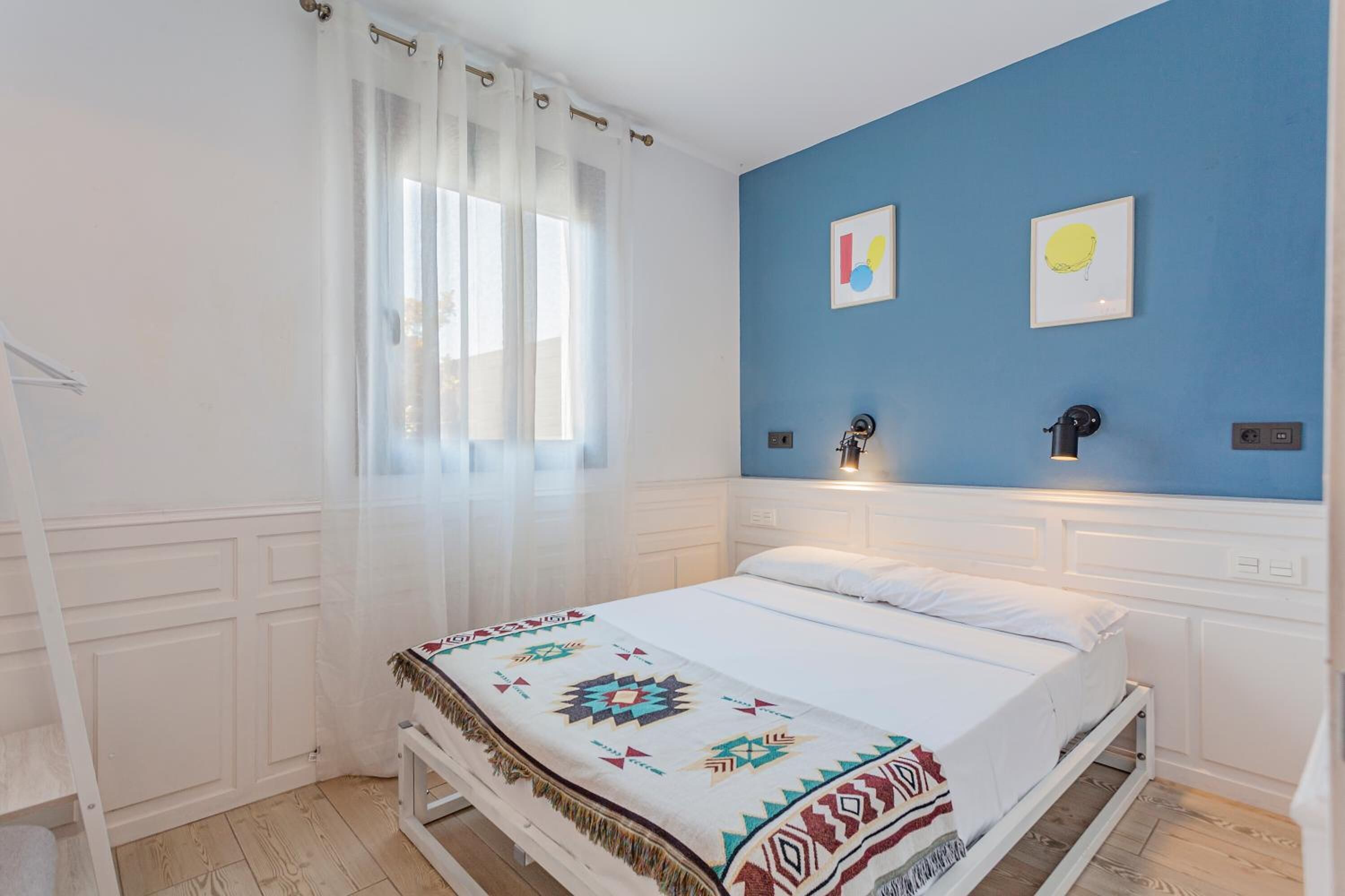 Couette en duvet, lit avec matelas en mousse à mémoire