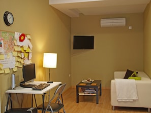 Coin salon dans le hall