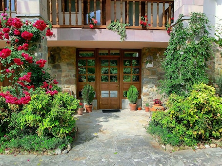 住宿入口. Javier 公寓