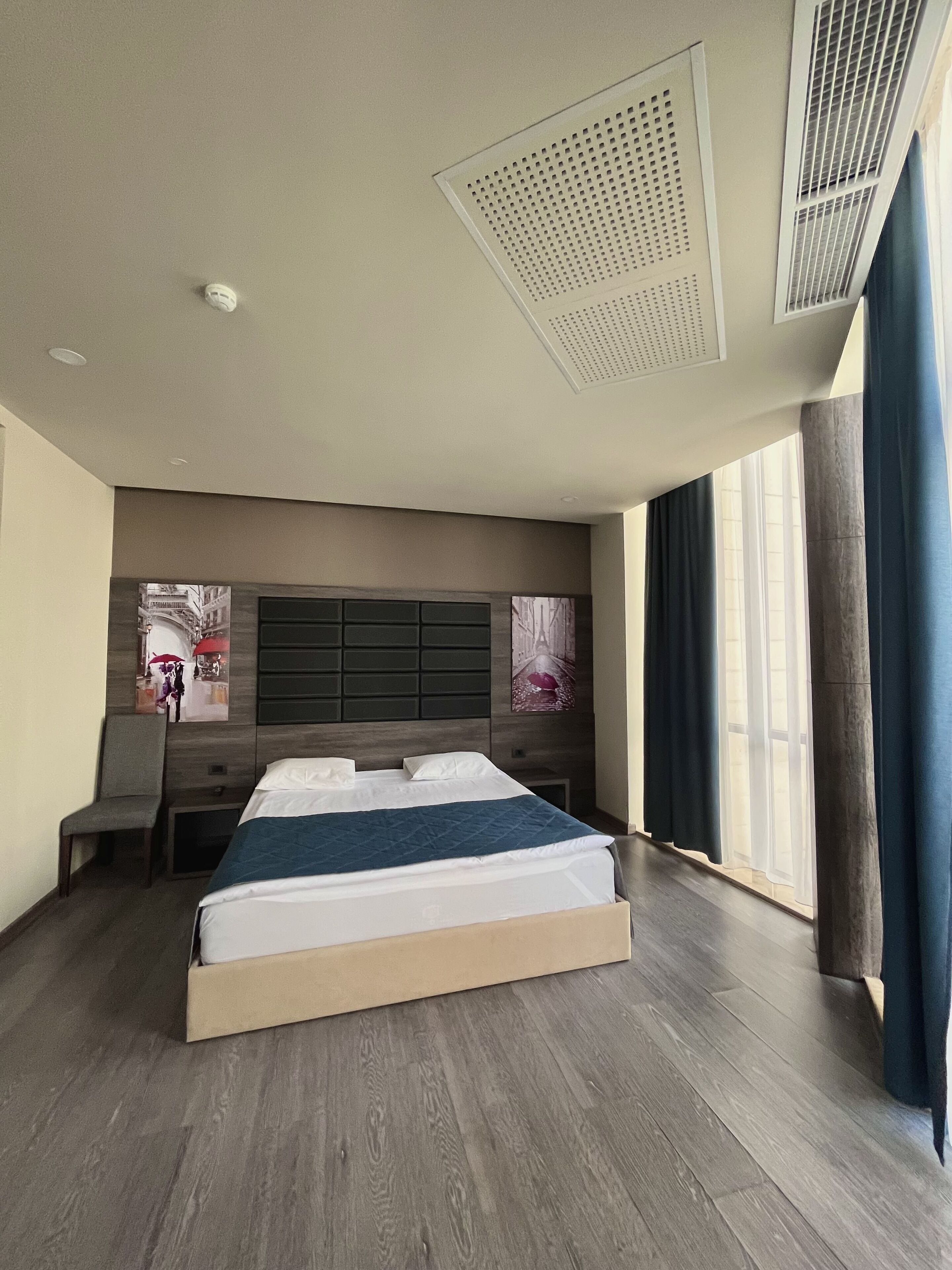 deluxe double room | premium bedding, minibar, in-room safe, desk