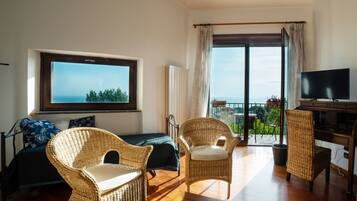Triple Room, Balcony, Sea View | View from room
