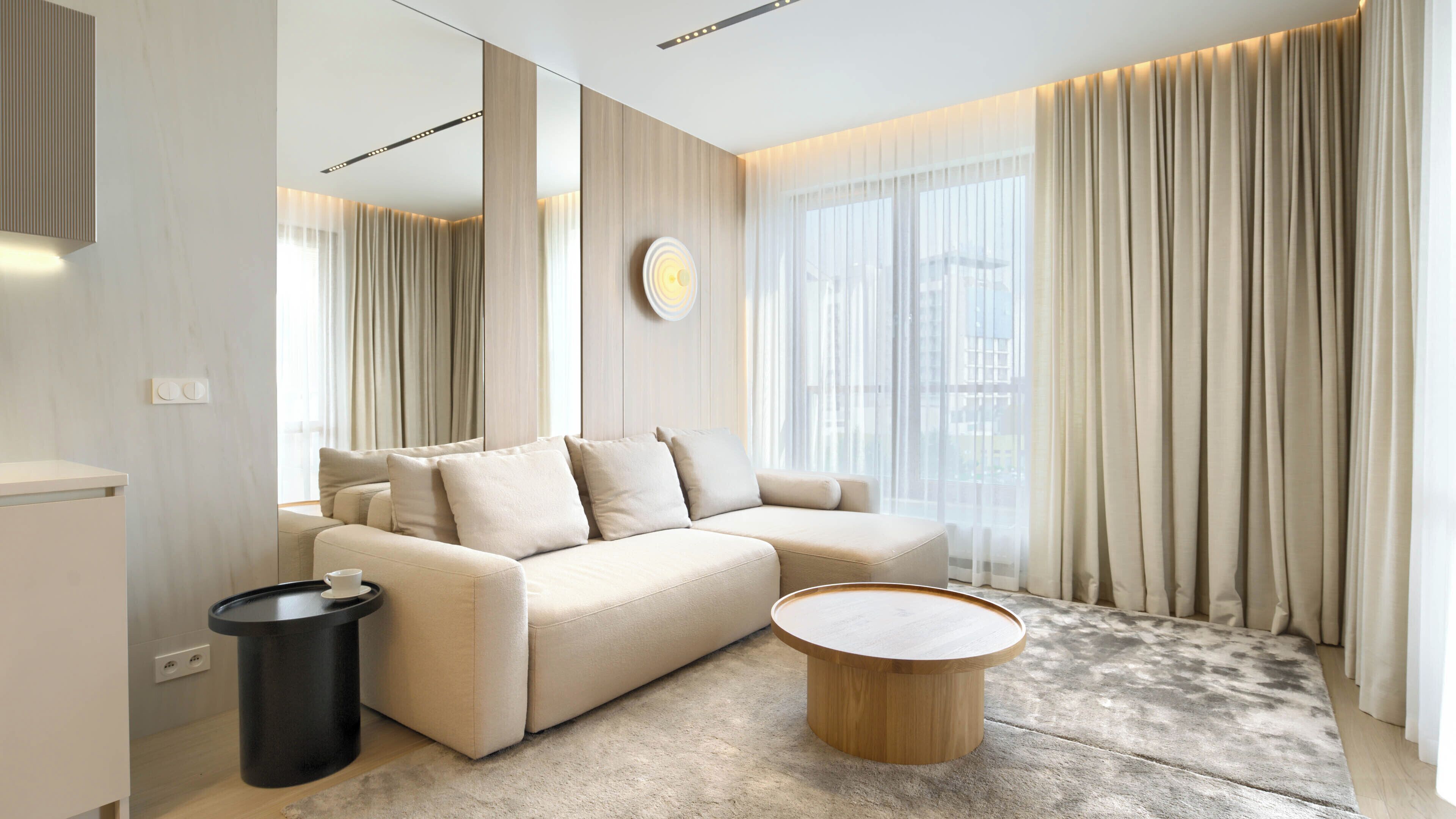 Apartment (B 408) | Living area | Flat-screen TV