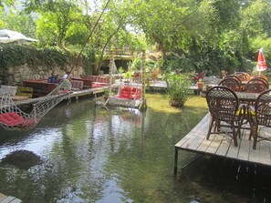 Breakfast, lunch and dinner served - Arikanda River Garden Hotel (Kumluca)