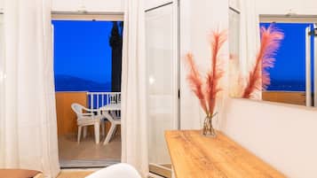 Studio, pemandangan laut | Pemandangan balkon