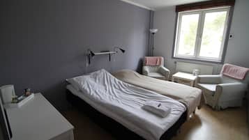 2 habitaciones y ropa de cama