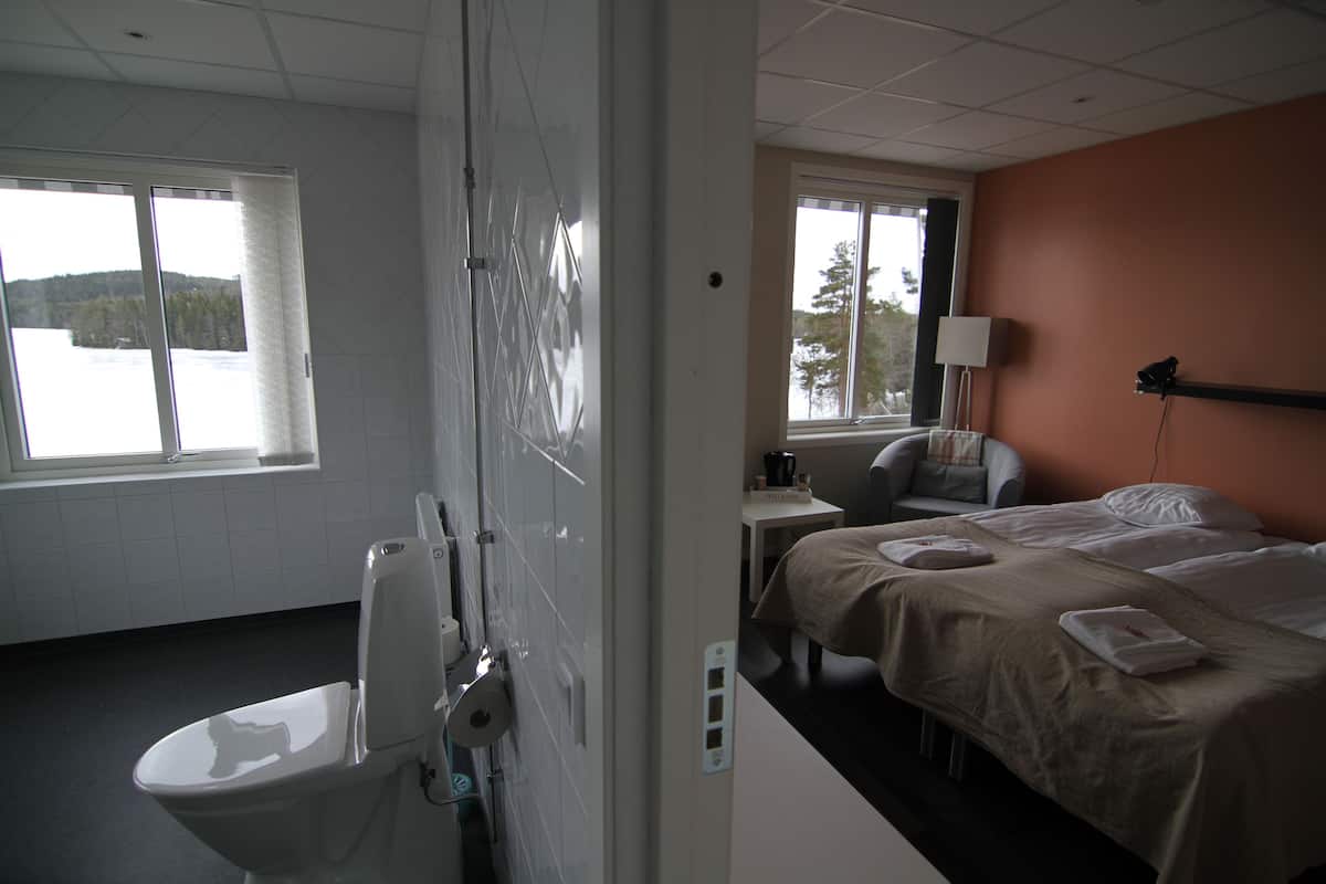 Double Room, Private Bathroom | Living area