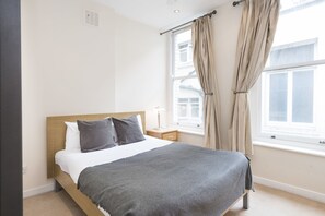 Appartement | 1 slaapkamer, luxe beddengoed, een laptopwerkplek, geluiddichte muren