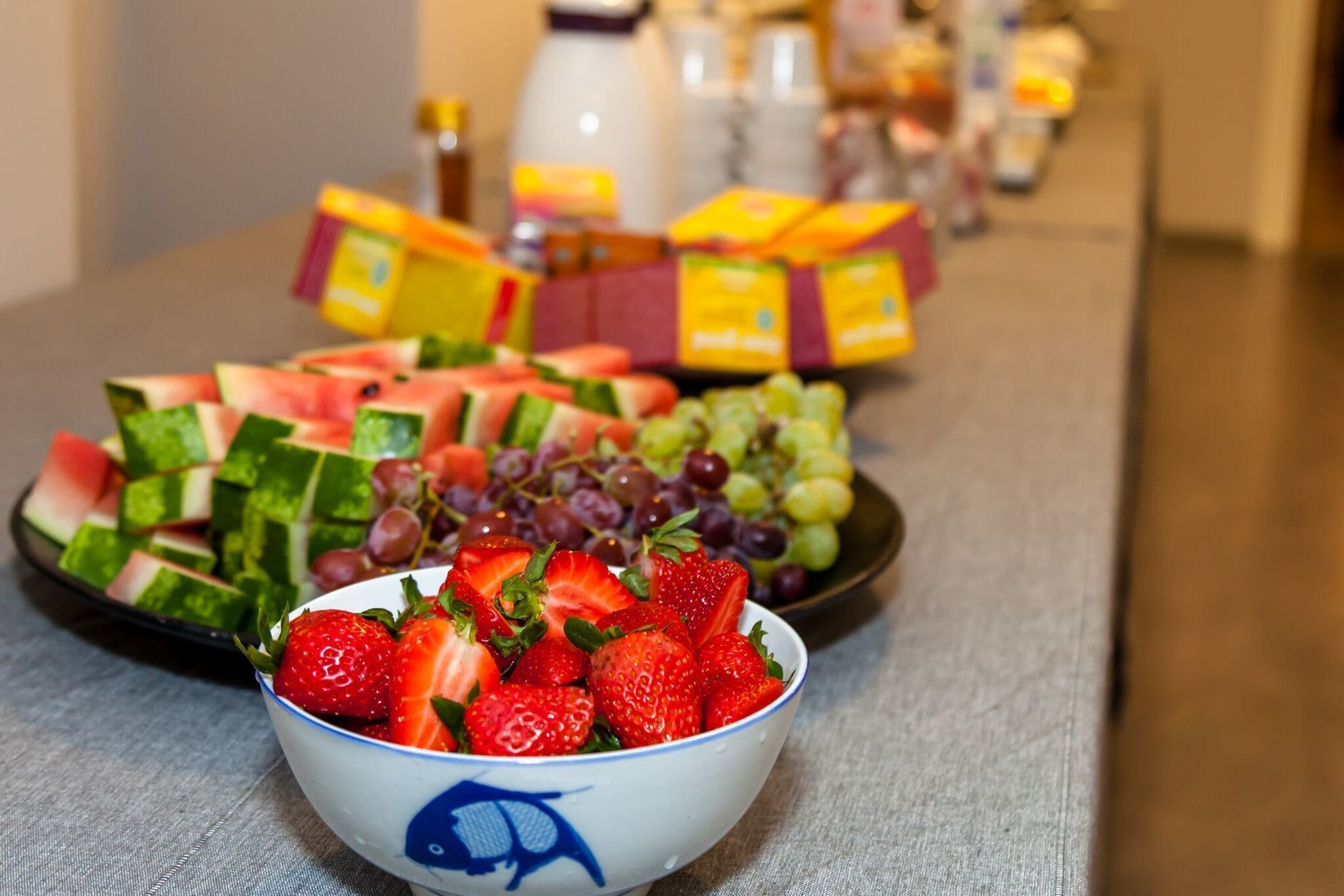 Petit déjeuner buffet compris tous les jours