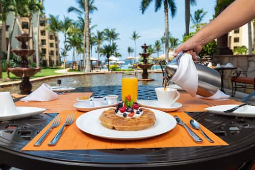 Breakfast buffet