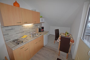 Appartement, balcon (Krabbe, 2.Etage) | Coin cuisine privé