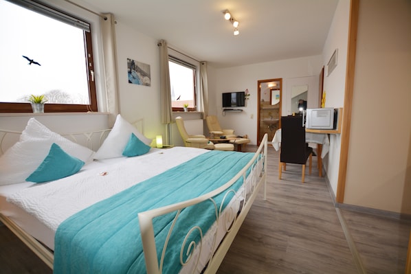 Hypo-allergenic bedding, iron/ironing board, free cots/infant beds - Appartment Vermietung Lütje (Büsum)