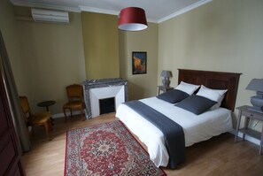 Individually decorated, individually furnished, iron/ironing board