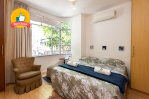 Apartment | 3 Schlafzimmer, hochwertige Bettwaren, Bügeleisen/Bügelbrett