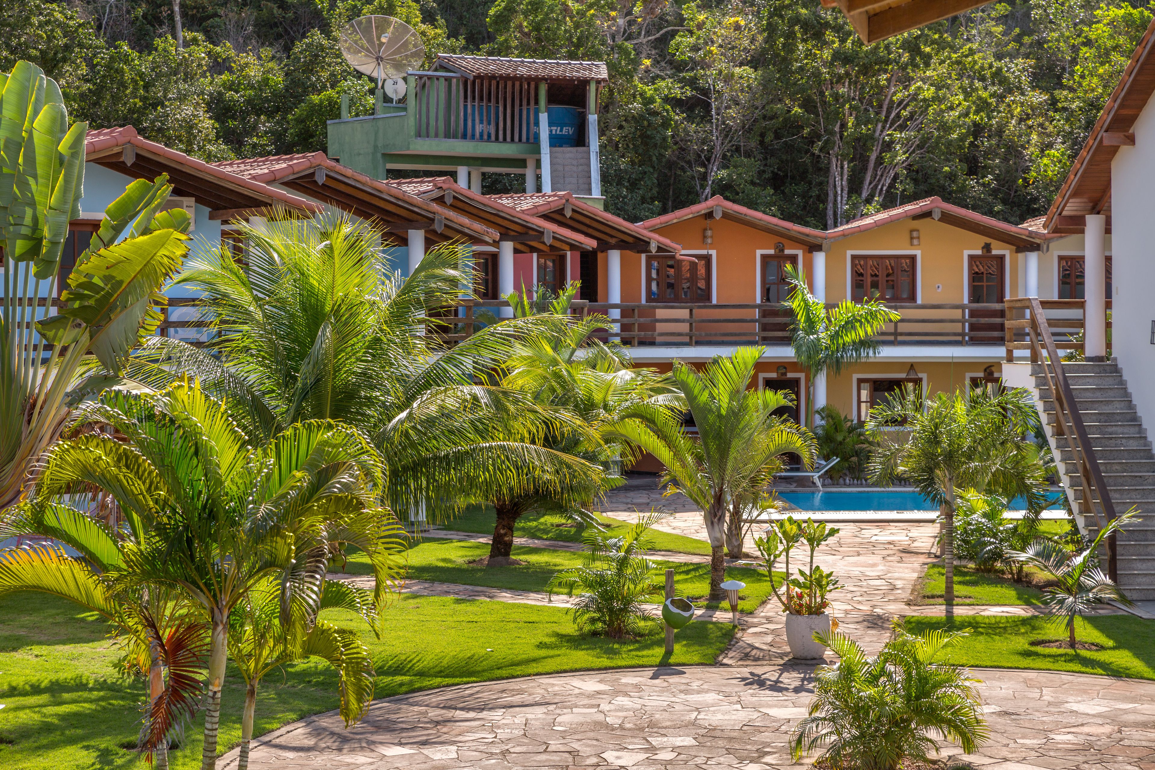 Apartamento Aventura - 2 Andares com Escada | Vista do quarto