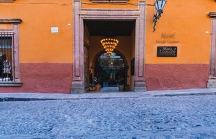 Fassade der Unterkunft