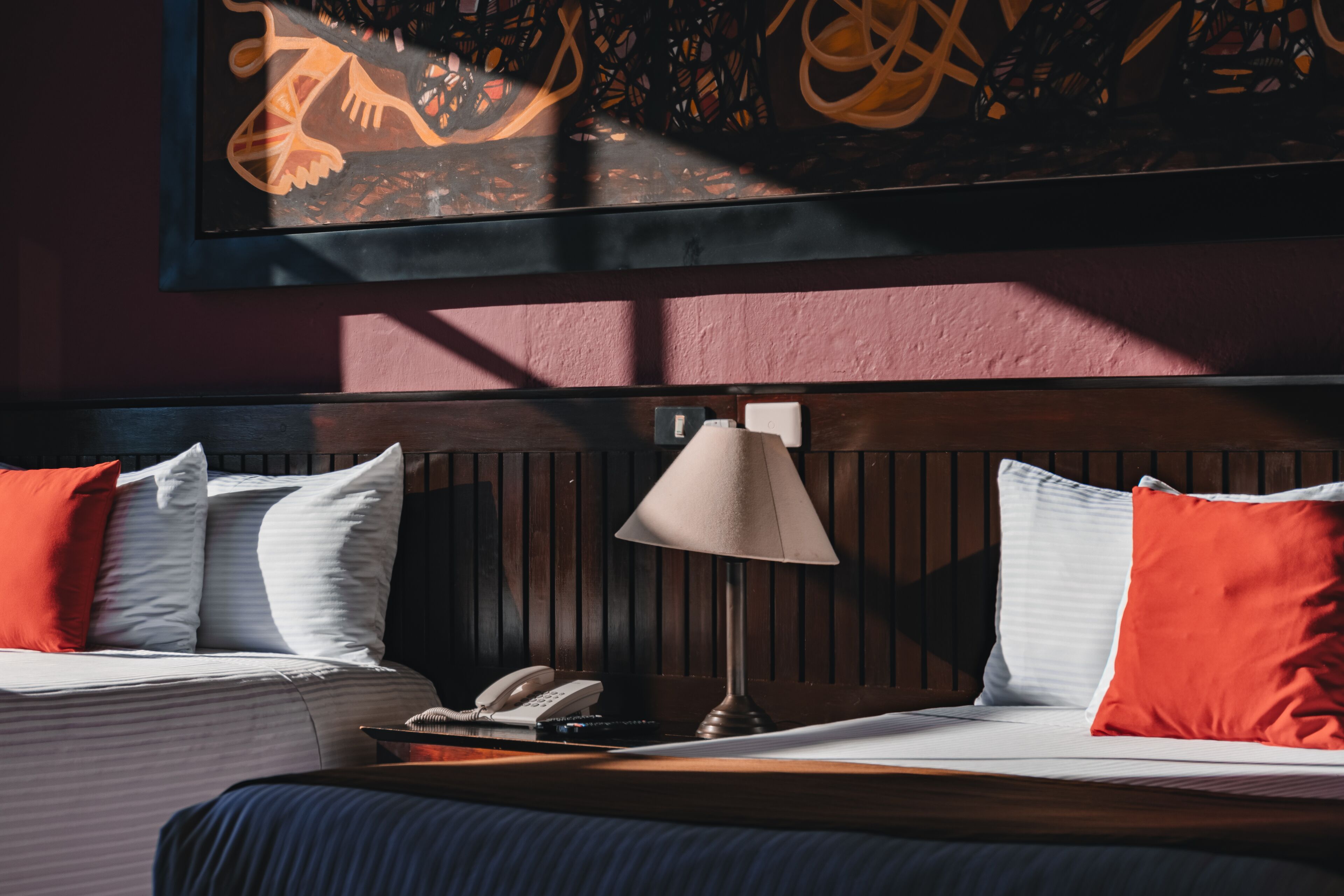 family room | 1 bedroom, in-room safe, desk, iron/ironing board