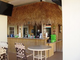 Poolside bar