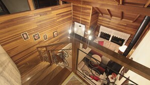 Ferienhaus, 4 Schlafzimmer | Wohnbereich | Flachbildfernseher, Kamin