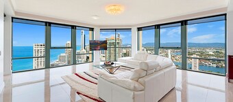Surfer Paradise Luxury Apartment Ocean Front Panorama