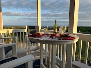 deck with views