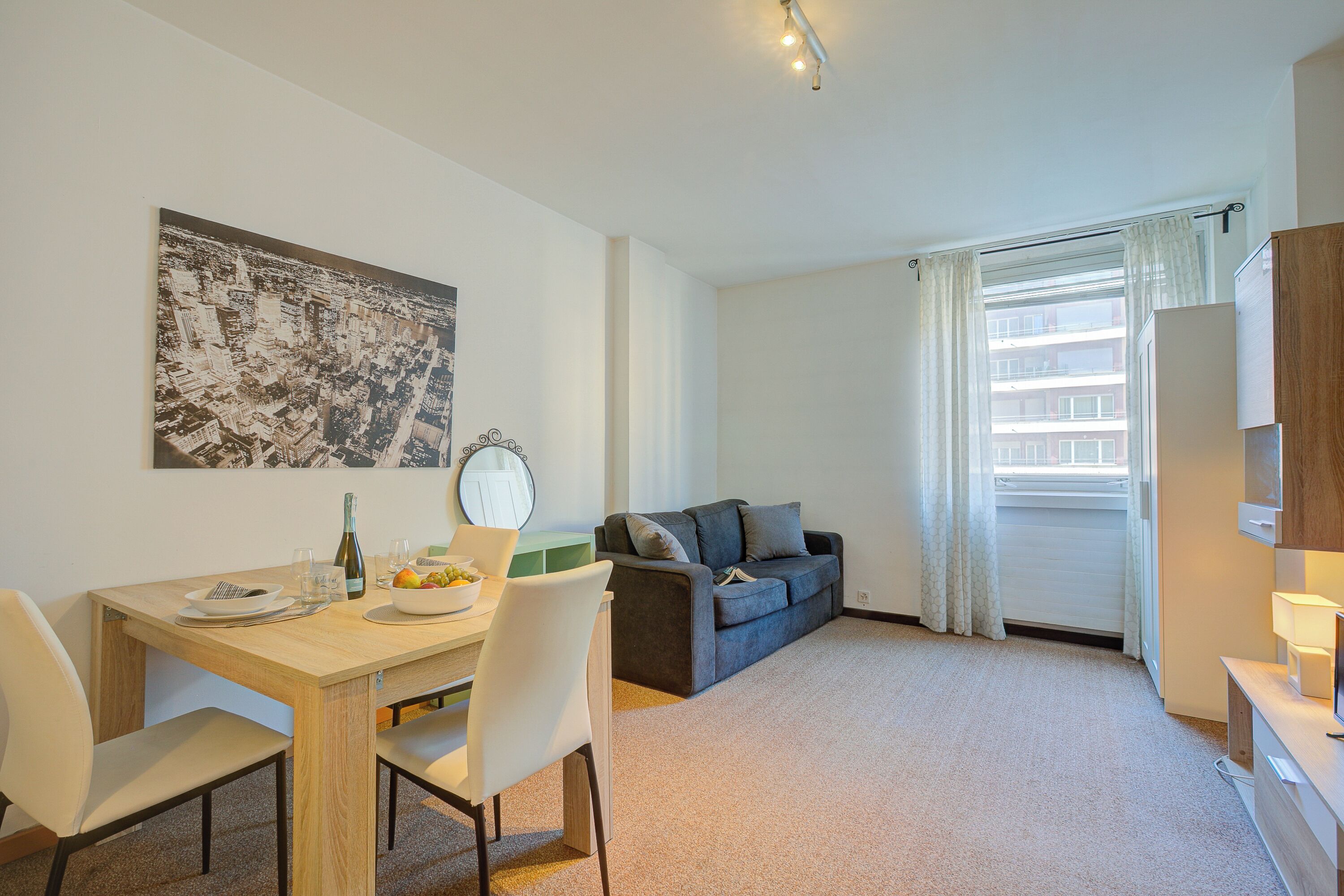 Living and dining room