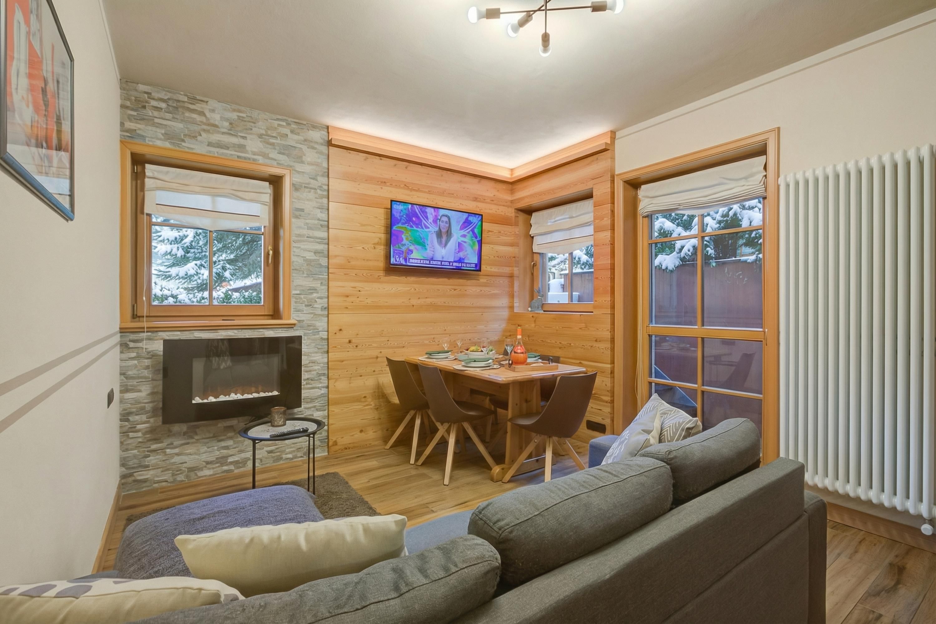 Living and dining room