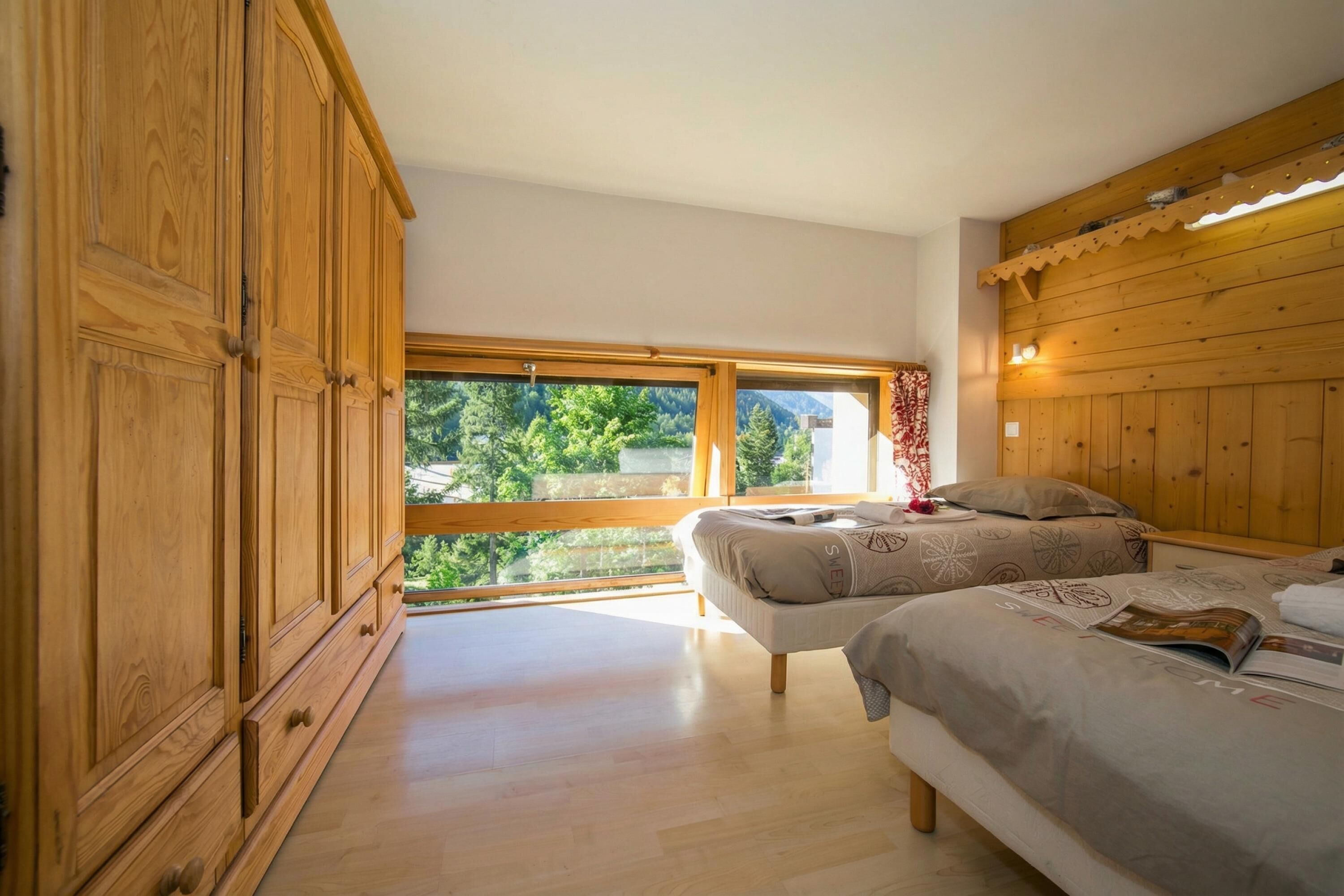 2 chambres, draps fournis