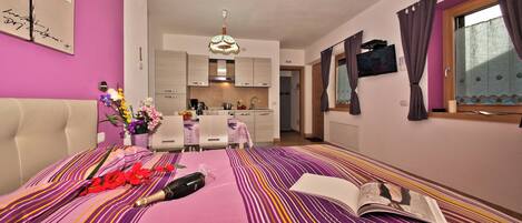 Wifi gratis y ropa de cama