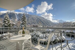 Vue sur la montagne
