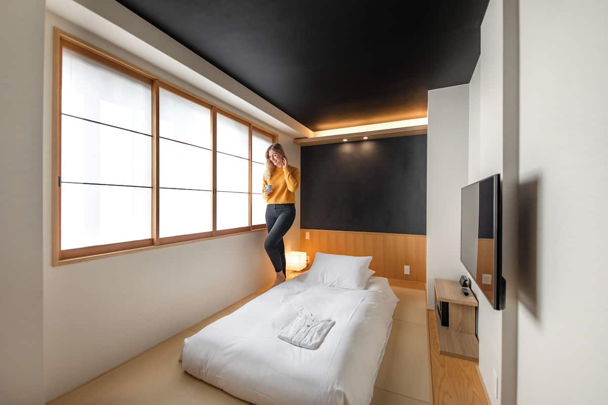 Premium bedding, down duvets, in-room safe, desk