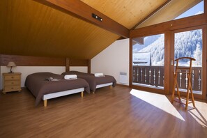 3 bedrooms, free WiFi, bed sheets - Chalet Résidence Chantey Mourry 67, Argentière (Chamonix), France (Argentière (Chamonix))