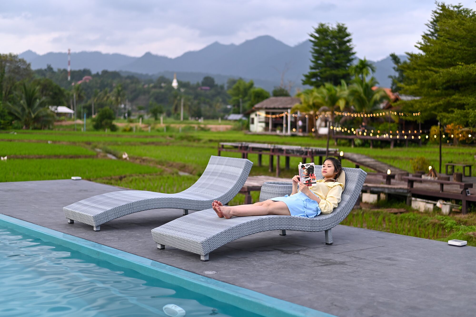 حمّام سباحة خارجي